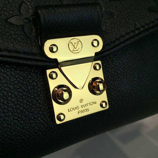 Сумка Louis Vuitton M94552 Saint-Germain BB Crossbody Bag Monogram Empreinte Leather "Black" фото № 6