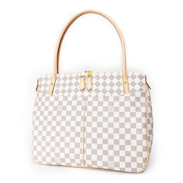 Сумка Louis Vuitton N41175 Figheri GM Shoulder Bag Damier Azur Canvas "White" фото № 2