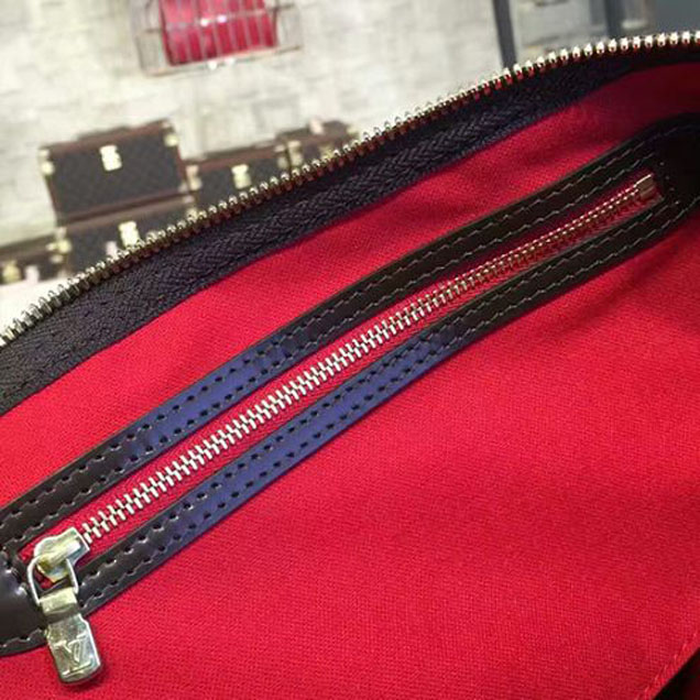 Сумка Louis Vuitton N41366 Speedy Bandouliere 35 Tote Bag Damier Ebene Canvas "Brown" фото № 10