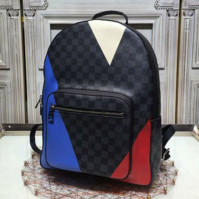 Рюкзак Louis Vuitton N41612 Josh Backpack Damier Cobalt Canvas "Navy Blue" фото № 3