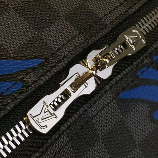 Сумка Louis Vuitton N41700 Keepall Bandouliere 45 Duffel Bag Damier Graphite Canvas "Graphite" фото № 8