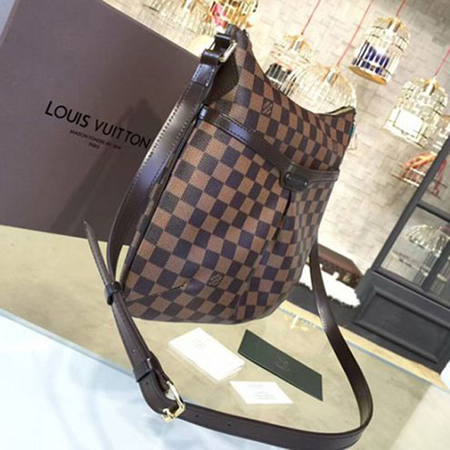 Сумка Louis Vuitton N42251 Bloomsbury PM Crossbody Bag Damier Ebene Canvas "Brown" фото № 4