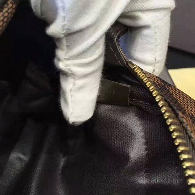 Косметичка Louis Vuitton N47527 King Size Toiletry Bag Damier Ebene Canvas "Brown" фото № 10