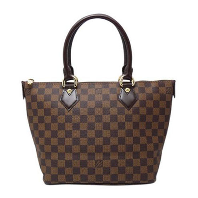 Сумка Louis Vuitton N51183 Saleya PM Tote Bag Damier Ebene Canvas "Brown" фото № 2