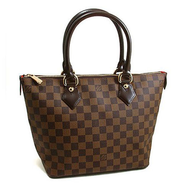Сумка Louis Vuitton N51183 Saleya PM Tote Bag Damier Ebene Canvas "Brown" фото № 3