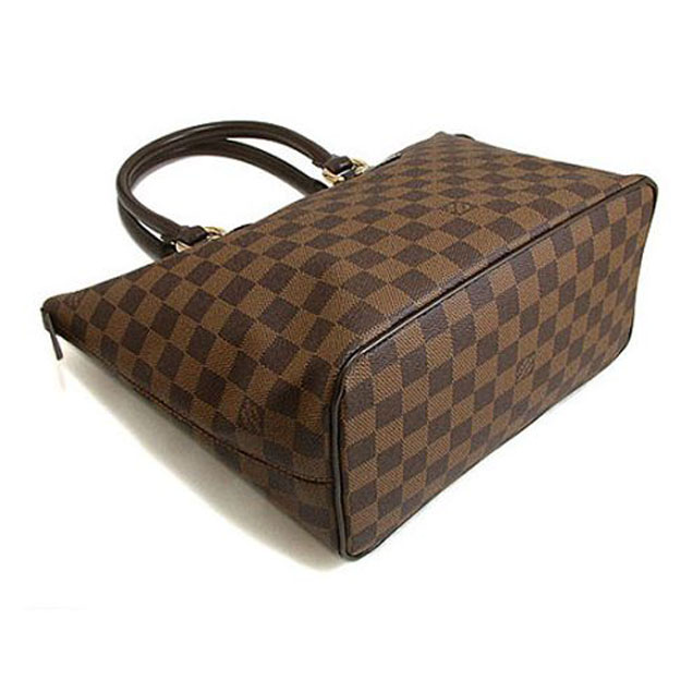 Сумка Louis Vuitton N51183 Saleya PM Tote Bag Damier Ebene Canvas "Brown" фото № 7