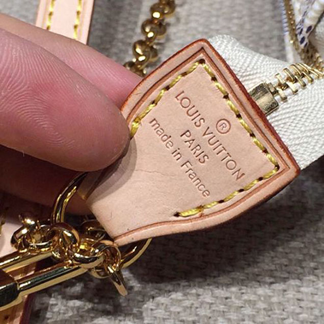 Сумка Louis Vuitton N55214 Eva Clutch Damier Azur Canvas "White" фото № 7