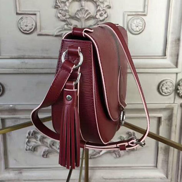 Сумка Louis Vuitton M54157 Saint Cloud Crossbody Bag Epi Leather "Purple" фото № 3