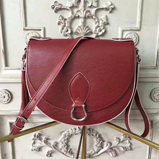 Сумка Louis Vuitton M54157 Saint Cloud Crossbody Bag Epi Leather "Purple" фото № 2