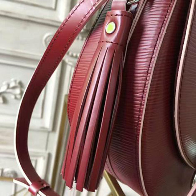 Сумка Louis Vuitton M54157 Saint Cloud Crossbody Bag Epi Leather "Purple" фото № 6