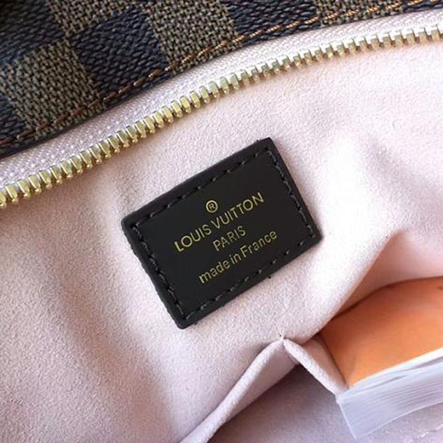 Сумка Louis Vuitton N44041 Jersey Shoulder Bag Damier Ebene Canvas "Brown" фото № 10