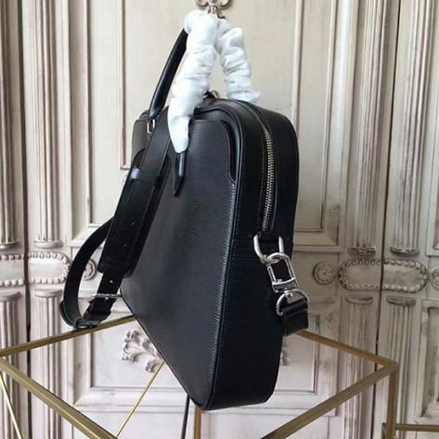 Портфель Louis Vuitton Dandy MM Briefcase M54404 Epi Leather "Black" фото № 2