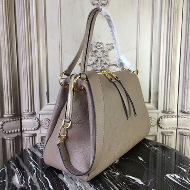 Сумка Louis Vuitton Ponthieu PM M43743 Monogram Empreinte Leather "Beige" фото № 3