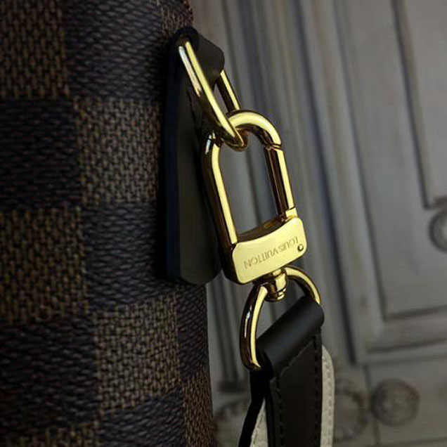 Сумка Louis Vuitton Jersey N44022 Damier Ebene Canvas "Brown" фото № 8