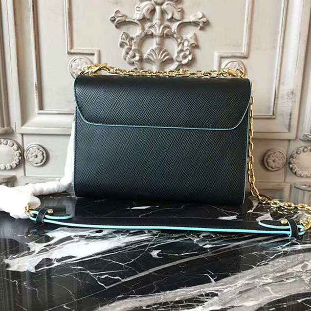 Сумка Louis Vuitton Twist MM M54857 Epi Leather "Black" фото № 4