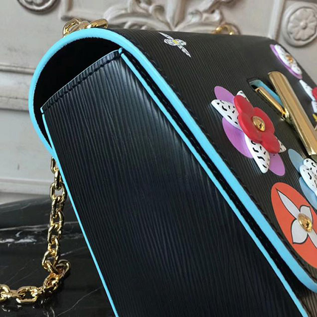 Сумка Louis Vuitton Twist MM M54857 Epi Leather "Black" фото № 8