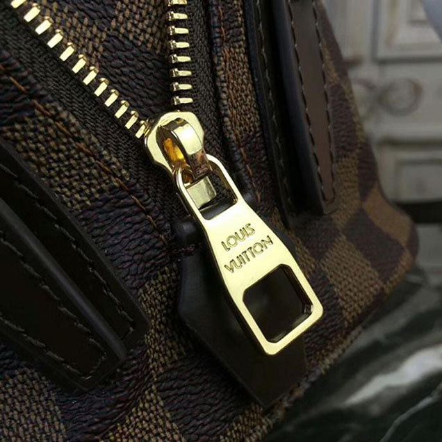 Сумка Louis Vuitton N41108 Cabas Rivington Shoulder Bag Damier Ebene Canvas "Brown" фото № 8