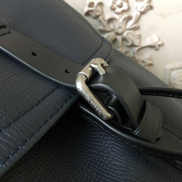 Рюкзак Louis Vuitton Canyon Backpack M54960 Utah Leather "Black" фото № 7