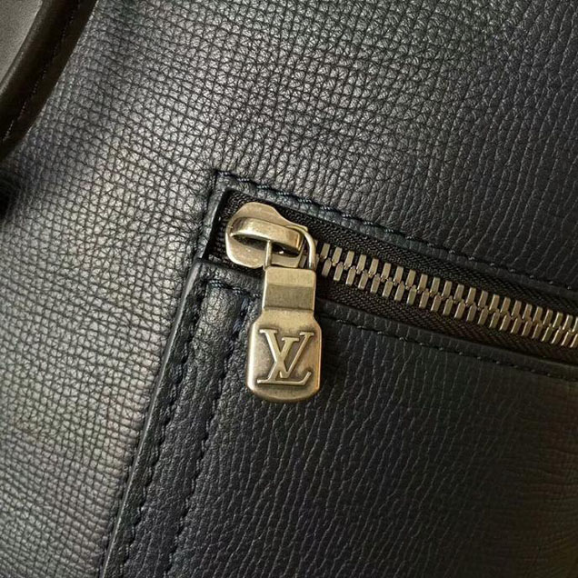 Рюкзак Louis Vuitton Canyon Backpack M54960 Utah Leather "Black" фото № 6