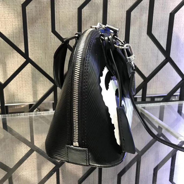 Сумка Louis Vuitton Alma BB M43506 Epi Leather "Black" фото № 3