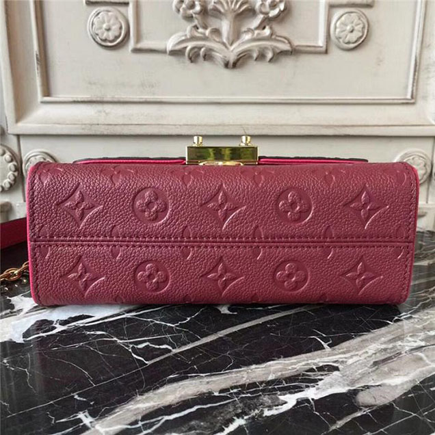 Сумка Louis Vuitton Monogram Empreinte Leather Saint Sulpice BB M44241 "Pink" фото № 5