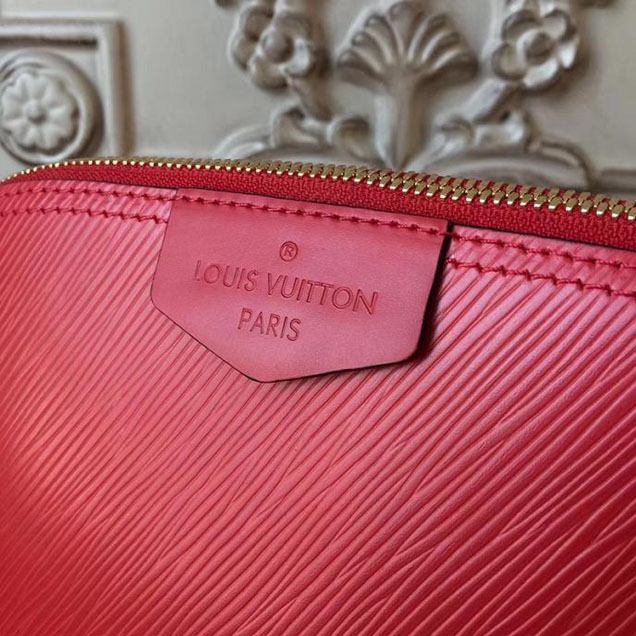 Сумка Louis Vuitton Epi Leather Alma Mini M51404 "Red" фото № 6