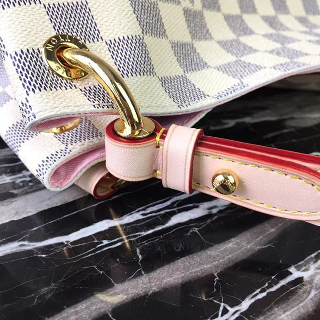 Сумка Louis Vuitton Damier Azur Canvas Graceful PM N42249 "White" фото № 9