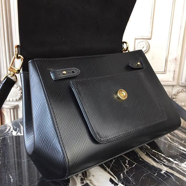 Сумка Louis Vuitton Epi Leather Boccador Bag M53339 "Black" фото № 8