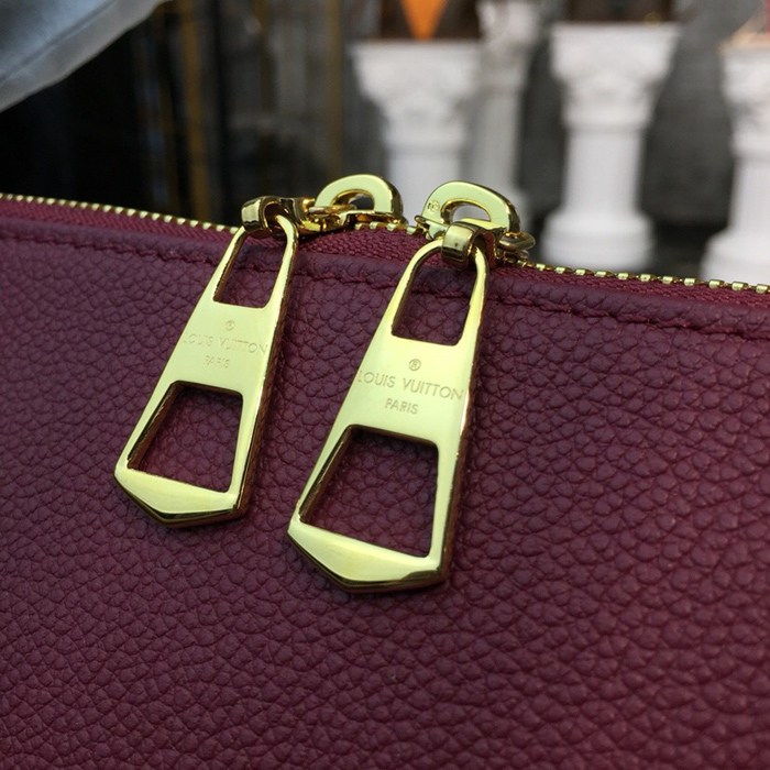 Сумка Louis Vuitton V Tote MM M43949 Monogram Canvas Bordeaux "Brown" фото № 6