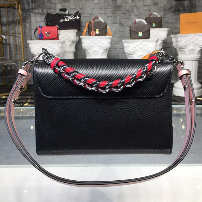 Сумка Louis Vuitton Twist MM M52503 Epi Leather "Black" фото № 4