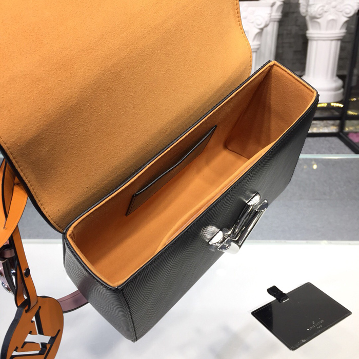 Сумка Louis Vuitton Twist MM M52503 Epi Leather "Black" фото № 9