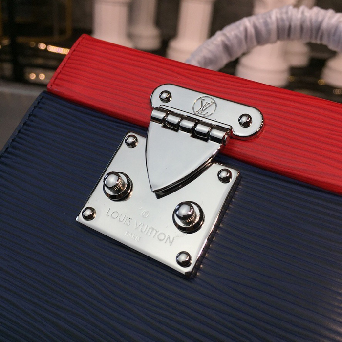 Сумка Louis Vuitton M52466 Bleecker Box Epi Leather "Navy Blue" фото № 5