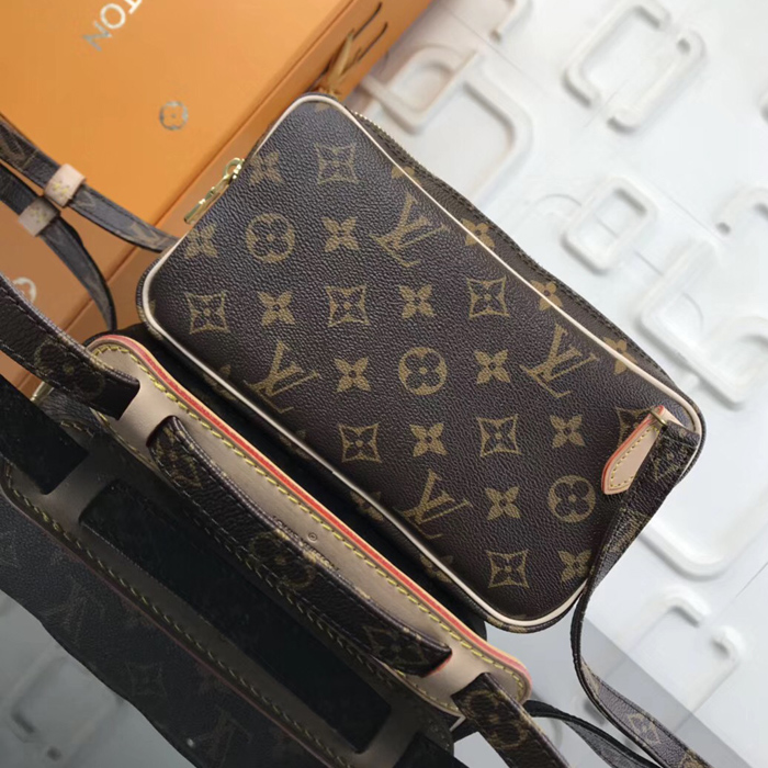 Сумка Louis Vuitton Pochette Marly Bandouliere Shoulder Bag M51828 Monogram Canvas "Brown" фото № 2