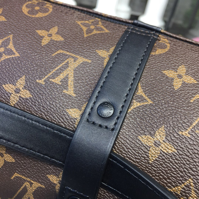 Сумка Louis Vuitton Polochon Messenger M44479 Monogram Coated Canvas "Brown" фото № 5