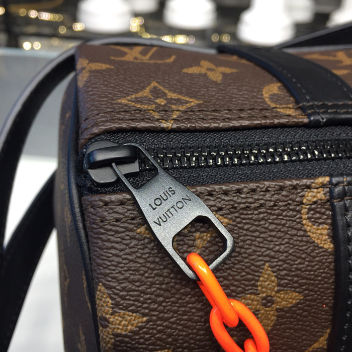 Сумка Louis Vuitton Polochon Messenger M44479 Monogram Coated Canvas "Brown" фото № 7