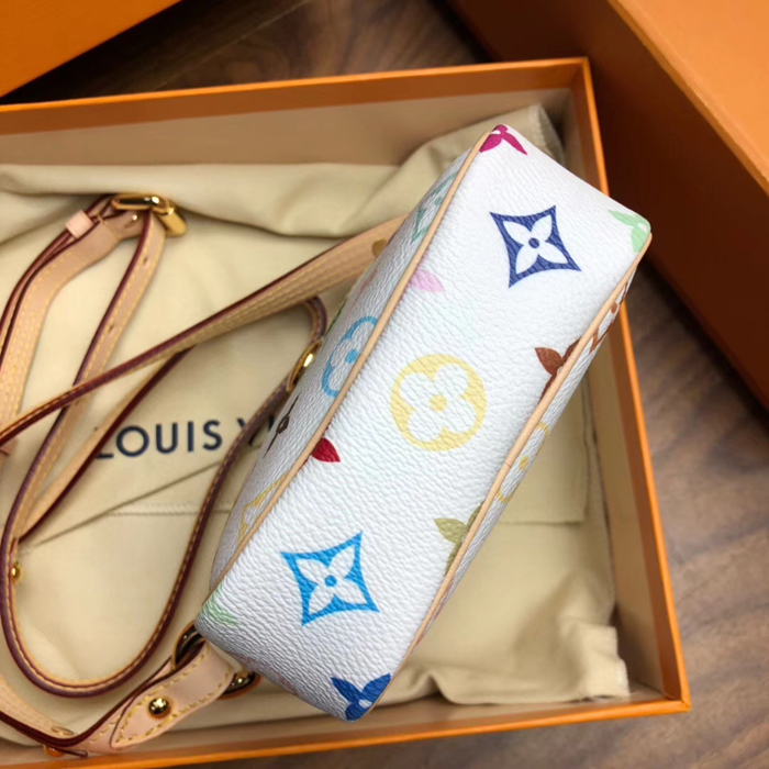 Сумка Louis Vuitton Rift Crossbody Bag M40055 Monogram Multicolore Blanc "White" фото № 5