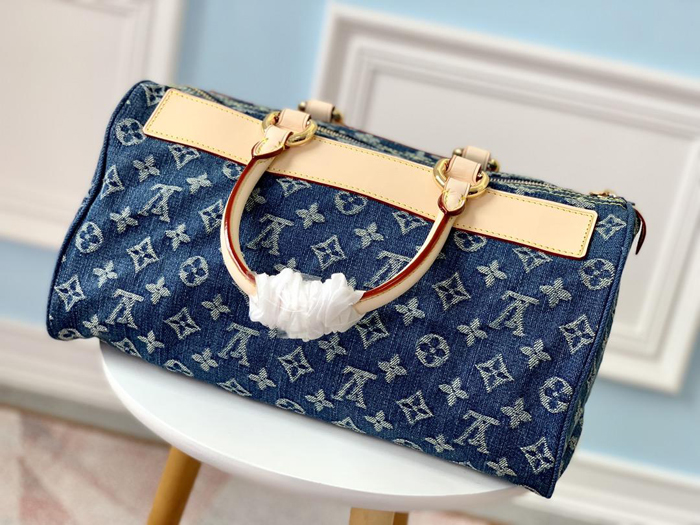 Сумка Louis Vuitton Neo Speedy Hand Bag M95019 Monogram "Denim Blue" фото № 4