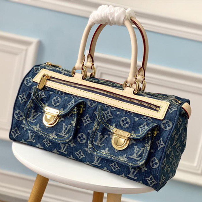 Сумка Louis Vuitton Neo Speedy Hand Bag M95019 Monogram "Denim Blue" фото № 2