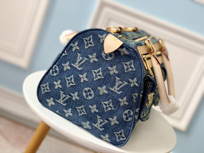 Сумка Louis Vuitton Neo Speedy Hand Bag M95019 Monogram "Denim Blue" фото № 3