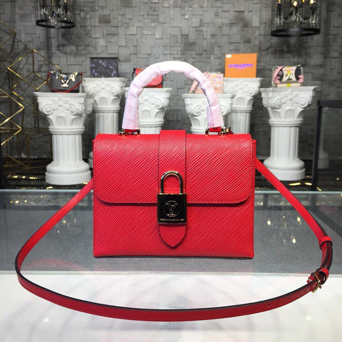 Сумка Louis Vuitton Locky BB M53239 Epi Leather Coquelicot "Red" фото № 2