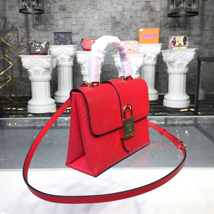 Сумка Louis Vuitton Locky BB M53239 Epi Leather Coquelicot "Red" фото № 3