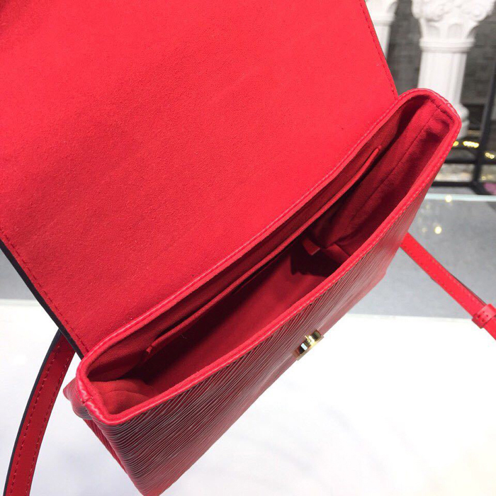 Сумка Louis Vuitton Locky BB M53239 Epi Leather Coquelicot "Red" фото № 8