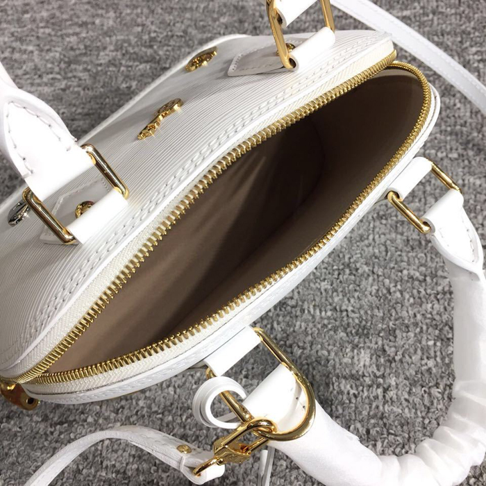 Сумка Louis Vuitton Alma BB M52885 Epi Leather "White" фото № 8