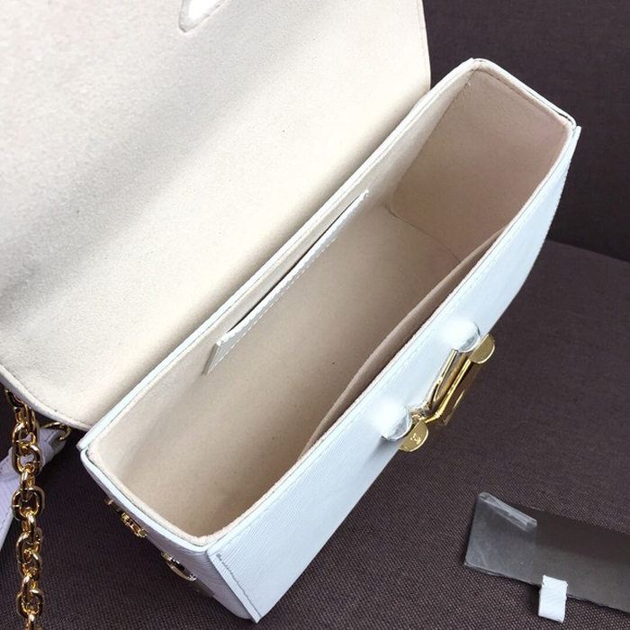 Сумка Louis Vuitton Twist MM M52890 Epi Leather "White" фото № 8
