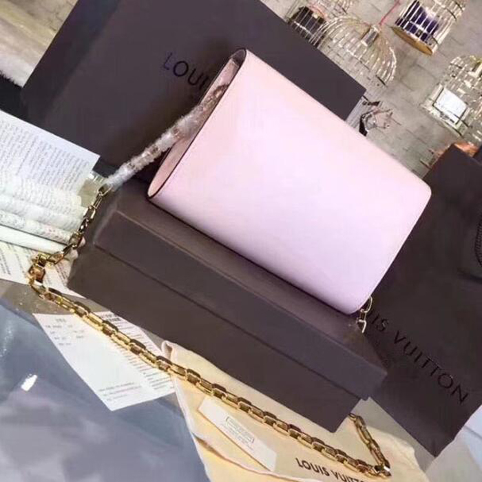 Сумка Louis Vuitton M51633 Chain Louise GM Rose Ballerine "Pink" фото № 3
