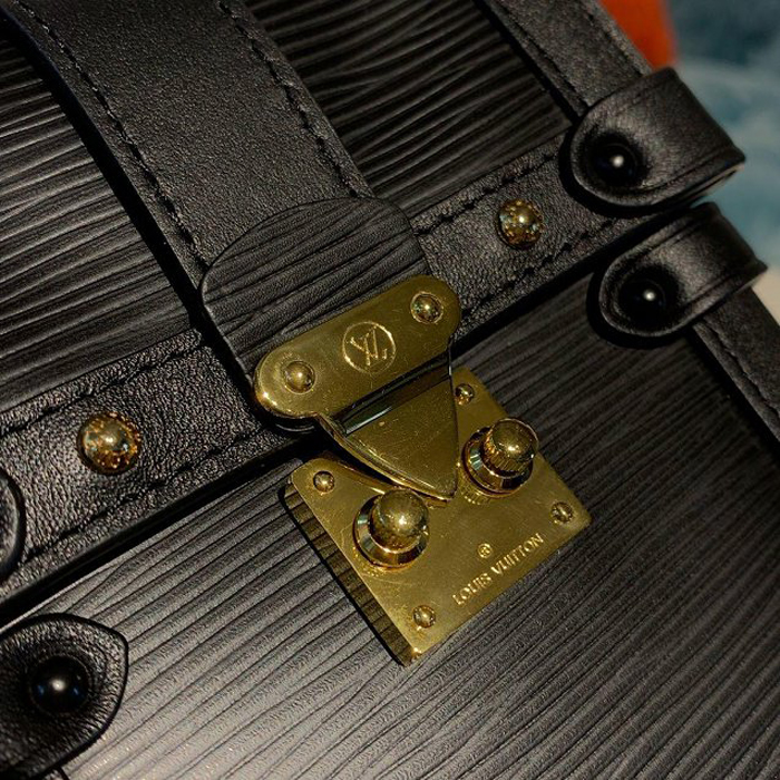 Сумка Louis Vuitton Pochette Trunk Verticale M67871 Epi Leather "Black" фото № 6
