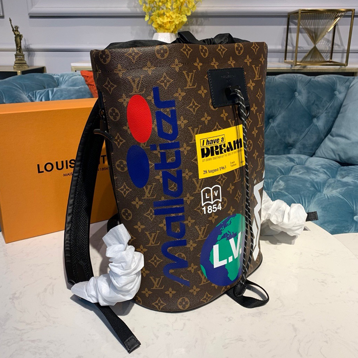 Рюкзак Louis Vuitton Chalk Backpack M44615 Monogram Canvas Marron "Brown" фото № 3