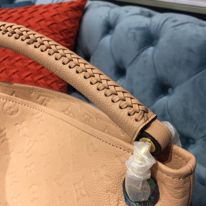 Сумка Louis Vuitton Artsy MM M44243 Monogram Empreinte Leather Papyrus "Beige" фото № 6