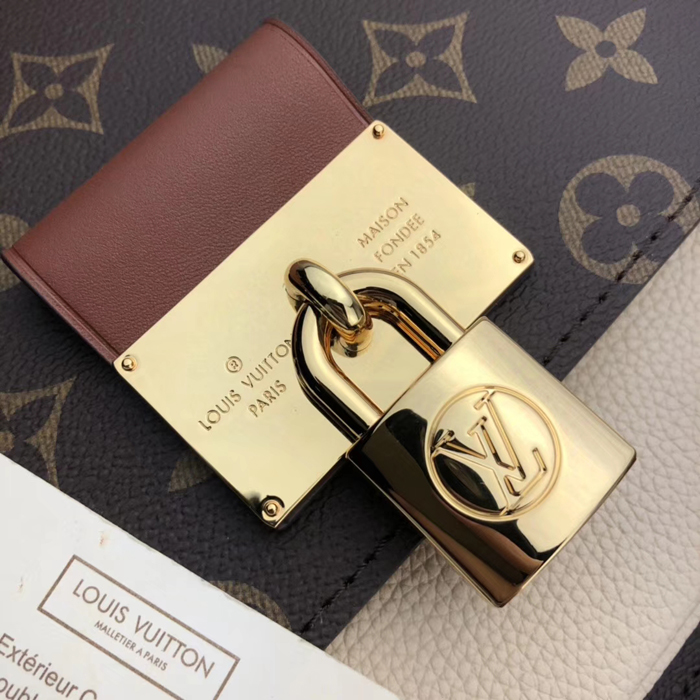 Сумка Louis Vuitton Vaugirard M44353 Monogram Coated Canvas Creme Beige "Brown" фото № 6