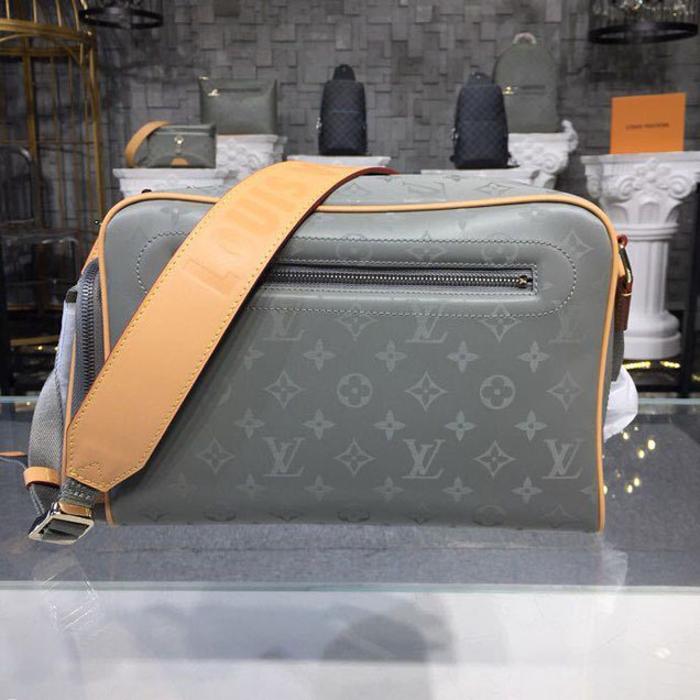 Сумка Louis Vuitton Camera Bag Monogram Titanium Canvas Fall Winter 2018 Collection M43884 Grey "Brown" фото № 2